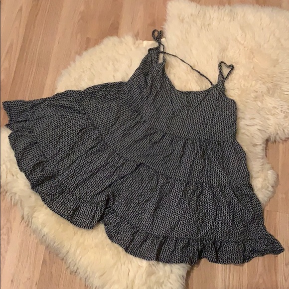 Brandy Melville Tops - Brandy Melville One Size black with white flowers